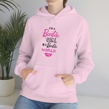 In a Barbie World Unisex Heavy Blend Hooded Sweatshirt