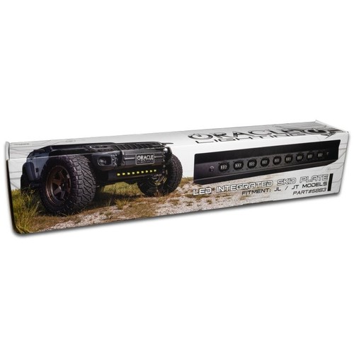 Oracle Skid Plate with Integrated LED Emitters | Fits 18-25 Jeep Wrangler JK - Picture 11 of 11