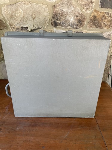 Vintage Portable aluminum PartsCabinet 100 compartment/radio/telephone parts.USA - Picture 2 of 19