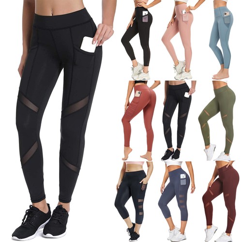 Capri Workout Pants With Side Pockets