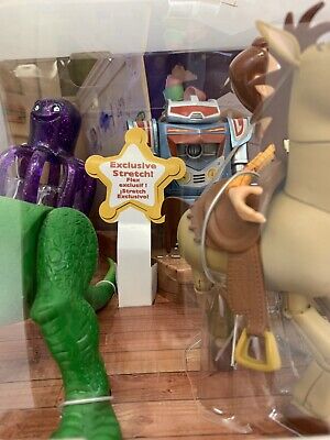 Disney Store Toy Story 14 Piece Action Figure Set W/ Spanish Speaking Buzz  RARE