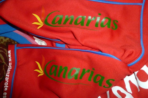 UD Lanzarote FC Mercancia Football Shirt Home 2005/2006 Red Jersey Men Size XL - Picture 6 of 12