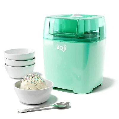 Koji 1.5qt Electric Ice Cream Maker Green