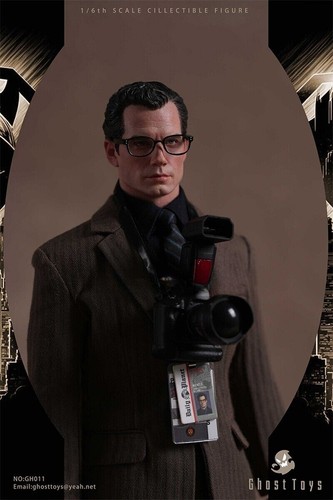 Ghost toys GH-011 Superman 1/6 Scale Clark Kent Action Figure Toy Model - Picture 7 of 9