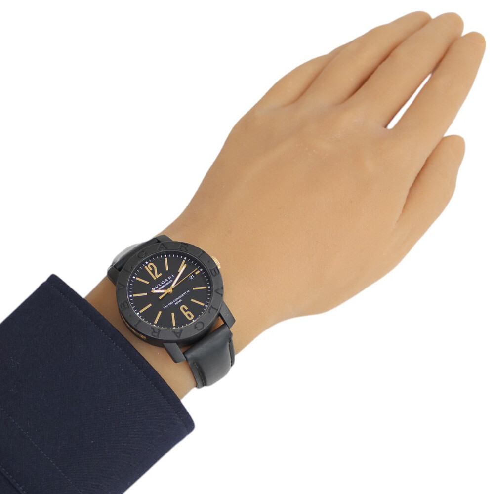 人気ブランドバ40代 BVLGARI Bulgari Bulgari Watches BB40CL carbon Overhauled その他