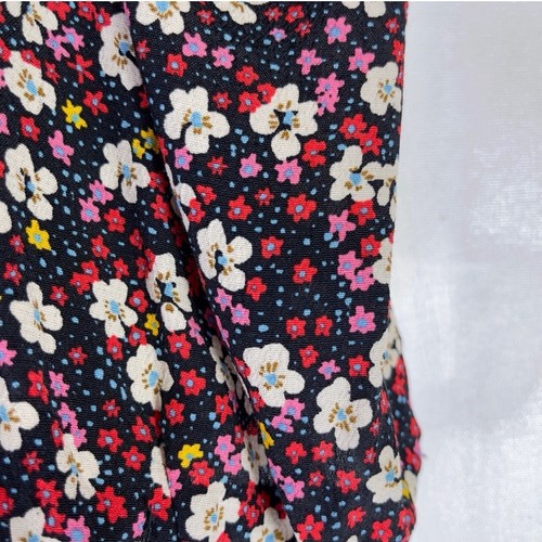 NWOT Zara Floral Print Dress Button Down XS Cottage Core Viscose Summer Sundress - Picture 6 of 13