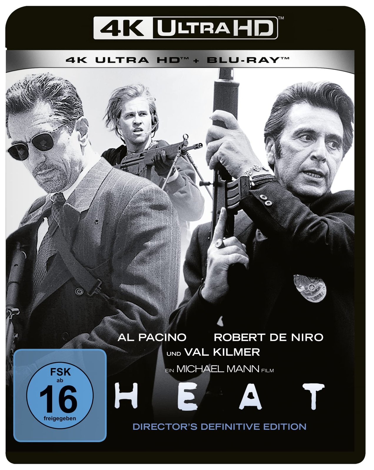 Heat (4K Ultra HD) (+ Blu-ray 2D) (4K UHD Blu-ray) Pacino Al De Niro Robert Tom