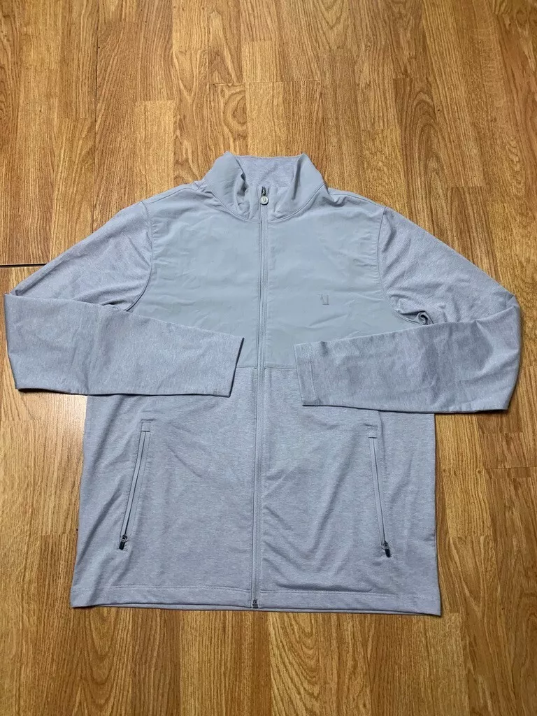 vuori sunday element track performance stretch gym run jacket