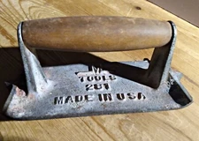 Vintage Concrete Masonry Tool - M Tools 281 - Made in USA - Edger Groover