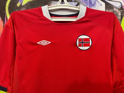 Maillot Domicile Norvège 2010/11 – Umbro – Homme Taille S – Très Bon état