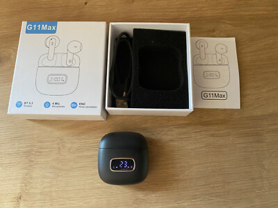 Bluetooth Kopfhörer, Godyse G 11 Max 5.3 LED Anzeige 42 std Spielzeit