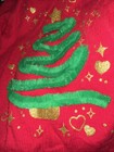HOLIDAY TIME RED GOLD 3D Christmas Tree Top 2T — photo 4