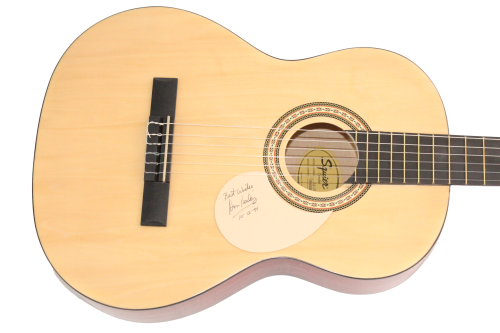 Don Henley Autographed Signed Eagles Fender Acoustic Guitar - Hotel California JSA 