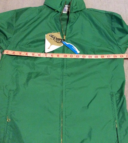 Vintage ASPEN SKIWEAR Damen Windbreaker Gr. SMALL Grün Vintage Anorak Regenmantel Neu - Bild 5 von 8
