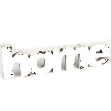 Schriftzug HOME Antikholz L 34 cm Holzbuchstaben Buchstaben Dekoration Holzdeko
