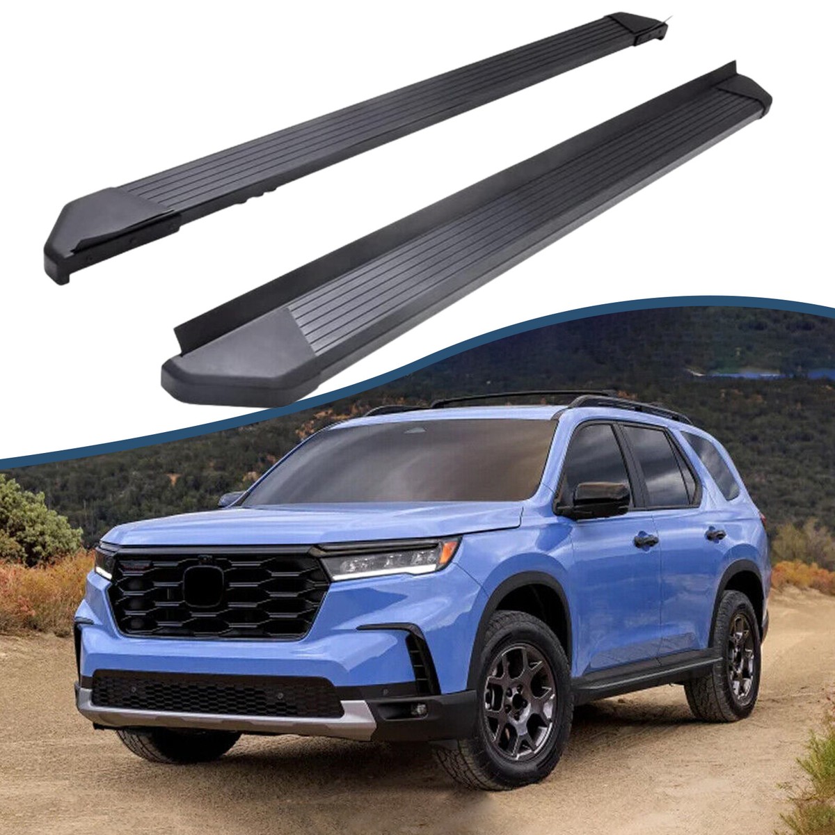 600LBS Running Boards Fit for Honda Pilot 2023-2025+ Side Steps
