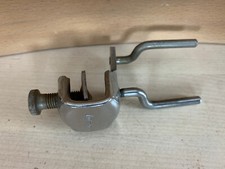 LUDWIG 20s 30s Vtg Woodblock Mount Hoop Clamp Pin Holder Part Nickel Traps Era