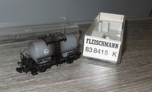 Fleischmann N, 838415, DB Kesselwagen EVA, gealtert, Epoche IV, __ N16120 | Zustand: Gebraucht