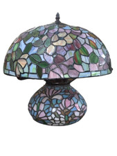 Vintage Tiffany Style Mushroom Lamp