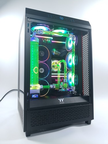 WATERCOOLED GAMING PC VIXIA CUSTOM RTX 4070TI SUPER INTEL i7 14700K NVME 2TB - Picture 4 of 24