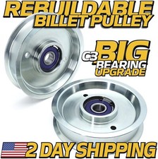 2-pack 1-613098 Idler Pulley For Exmark Fits Phazer Turf Ranger Turf Tracer