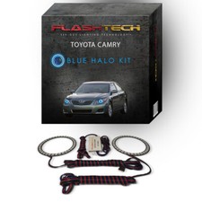 Blue Angel Eye LED Headlight Halo Ring kit for 2010-2011 Toyota Camry Headlights