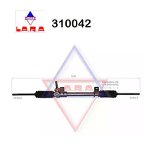 Steering Box Guide for Nissan Kubistar - Renault Clio LARA 8200050757