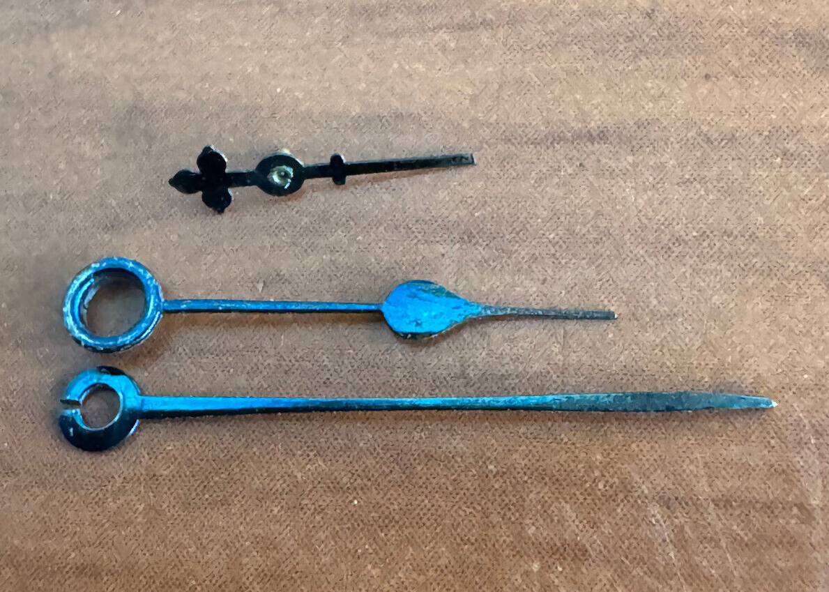 VINTAGE 3 PC HAND SET FOR 16 SIZE WALTHAM RAILROAD POCKET WATCH