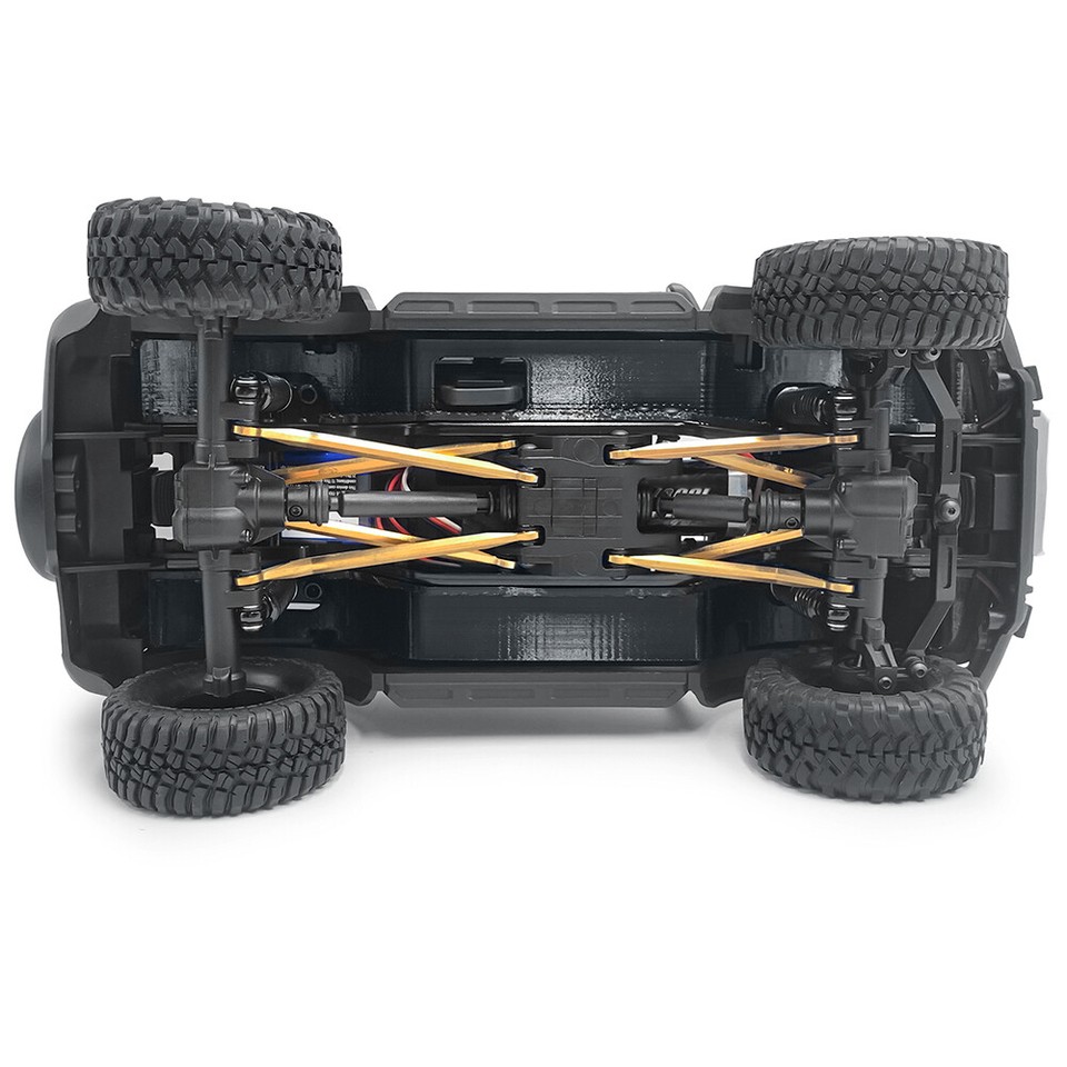 Fiber Fender Flares Upgrade for RC 1/18 Traxxas TRX4M Defender Bronco