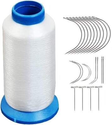 Nylon Invisible Thread 0.15mm Clear for Sewing, Beading, Wig Making 1PC