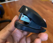 Tot Mini Stapler 12 Sheet Capacity Jam Free 1000 Staples Built-In Staple Remover