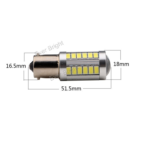 2Pcs 12V 1156 1157 3156 3157 7440 7443 5630 5730 33smd Led Turn Signal Lights - Picture 8 of 13
