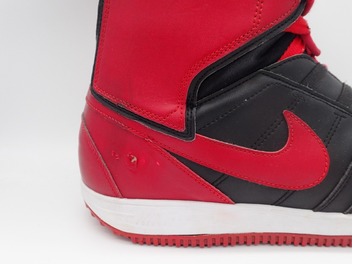 Nike SB 447125-004 Vapen Snowboard Boots Red Black White