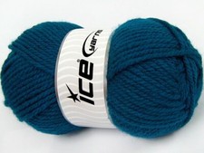 4-Skein Lot Atlas Yarn FREE SHIPPING bulky acrylic 4x100g/130m Teal