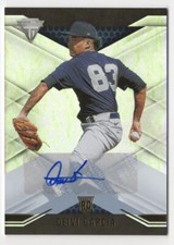 2021 Panini Titanium - Deivi Garcia Autograph RC - New York Yankees
