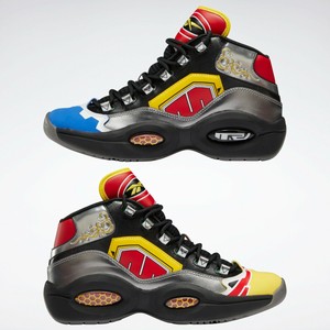 Reebok x Power Rangers Question Mid (Black / Multi)