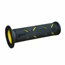 Progrip 717 Dual Compound Grips for 22mm (7/8-Inch) Bars - black & yellow