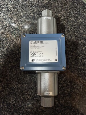 Ue United Electric J21K-S150B Pressure Switch 0-40psi 480v-ac
