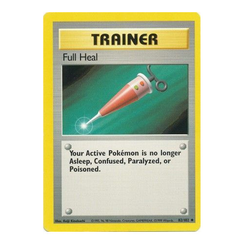 Base Set None Holo Common & Uncommon Singles Vintage WOTC Pokemon Card Near Mint
