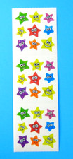 Vintage Sandylion Happy Stars Sticker Strip