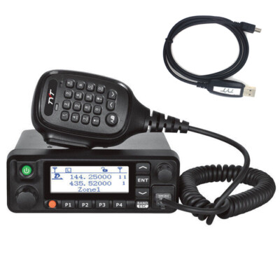 TYT MD-9600 DMR Mobile Ham Radio 136-174/400-480MHz + Programming Cable