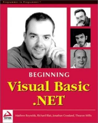 Beginning Visual Basic.NET by WROX Author Team (2001, Hardcover)