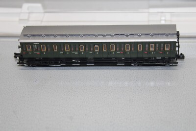 Fleischmann 8046 K 4-Axle Carroza 2nd Class Light N Scale Conf. Orig.