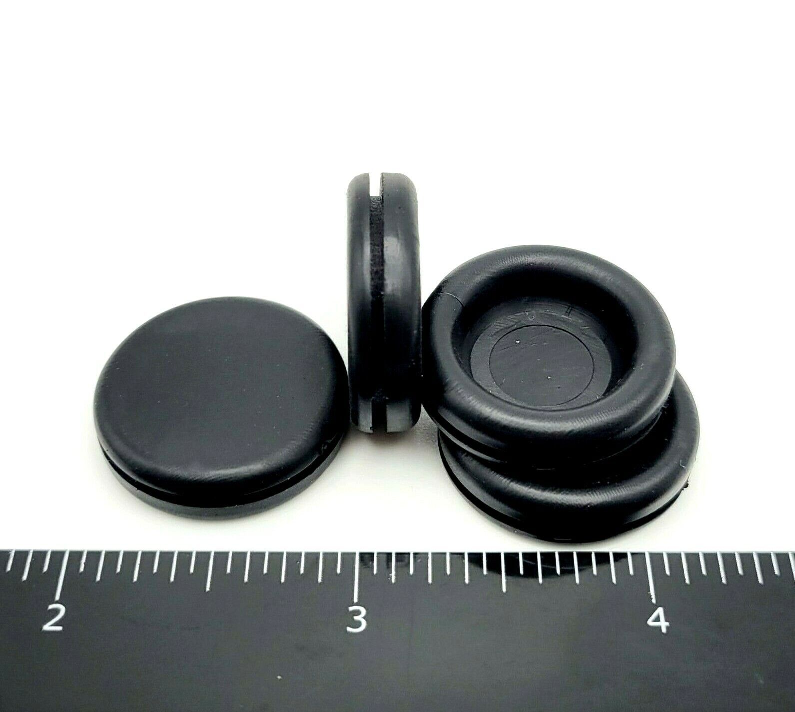 Solid Rubber Grommet Knockout Blind Plugs for 1/16 Thick Panels