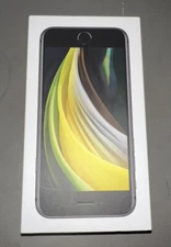 Apple 2020 iPhone SE 64 GB Black BOX ONLY NO PHONE Empty Retail Phone Box