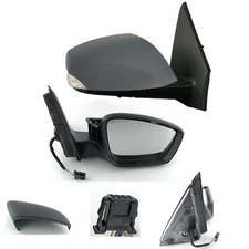 Fits Renault Megane 2008 to 2015 Complete Wing Mirror Electric Unit Driver Side