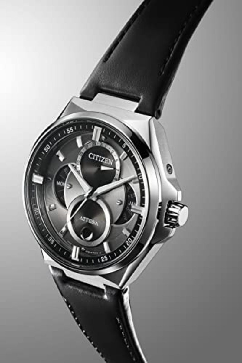 Citizen Attesa BU0060-09H Eco-Drive Triple Calendar Moon