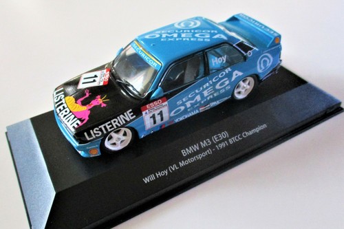 BMW M3 E30 BTCC 1991 Will Hoy VL Motorsport Die Cast Modell Maßstab 1 43 - Bild 3 von 11
