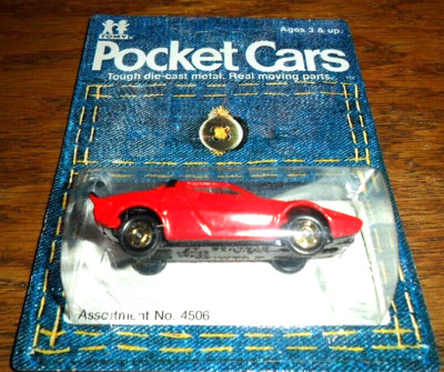 1974 Tomica Lancia Stratos RedTomy F27 1/57 Scale DIECAST TOY Pocket Cars JAPAN