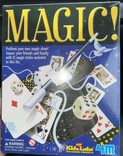 Magic Kit Includes 12 Magic Tricks For Ages 8 New Unopened By KidzLab